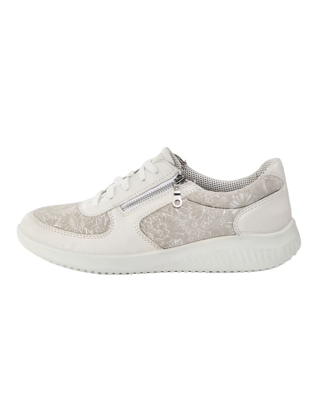 Vamos Schnurschuh mit floralem Druck - Weib