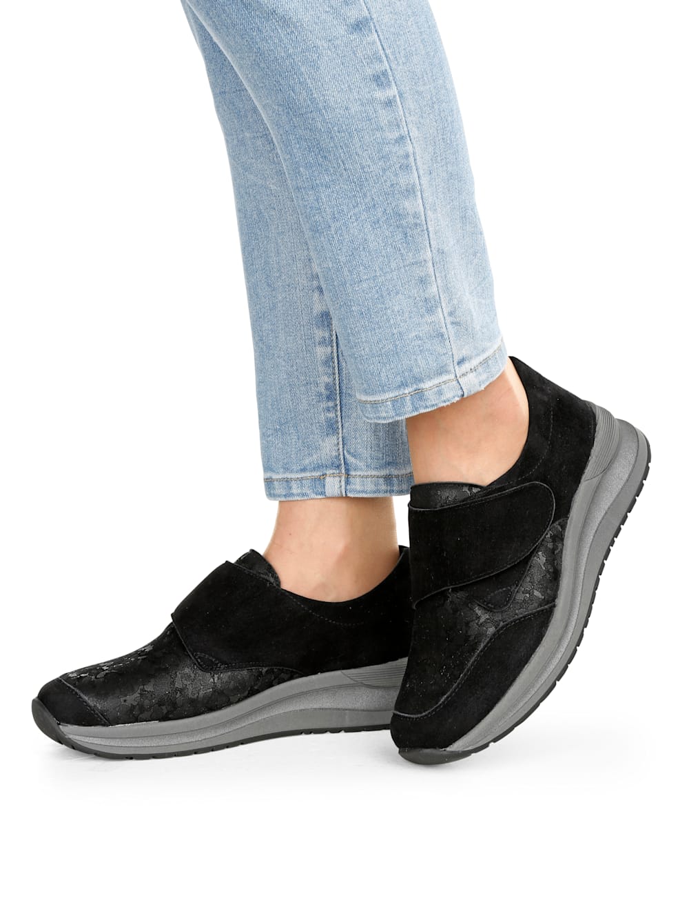 Vamos Klettslipper mit Shock-Absorber - Schwarz