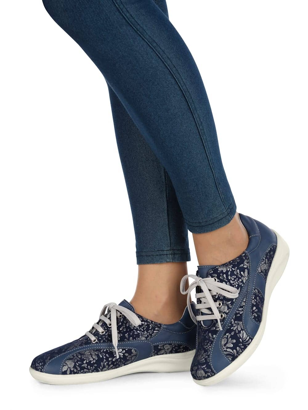 Vamos Schnurschuh - Blau