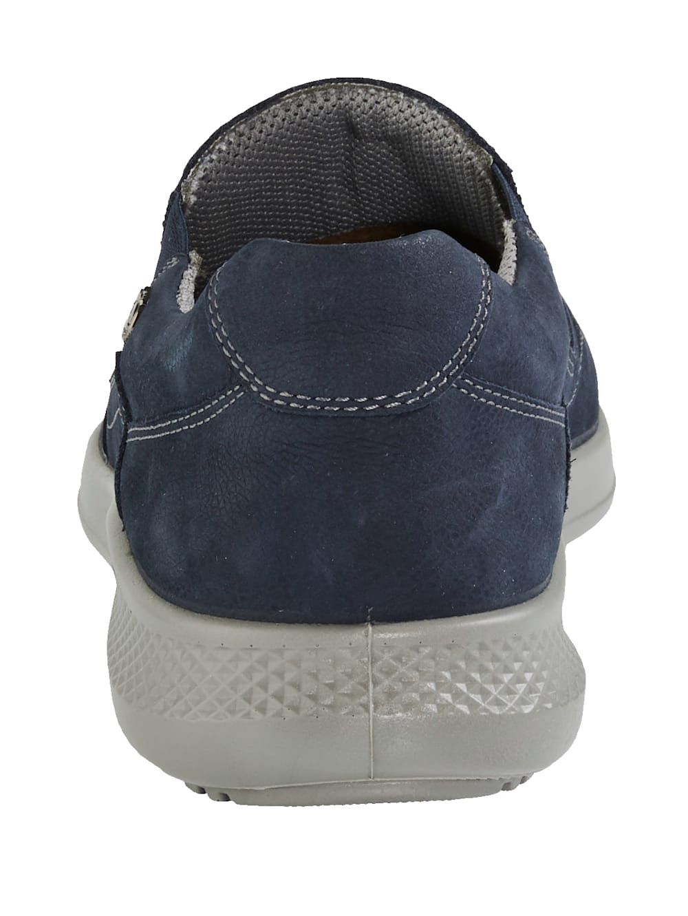 Vamos Slipper mit seitlichen Dehnzonen. - Marineblau