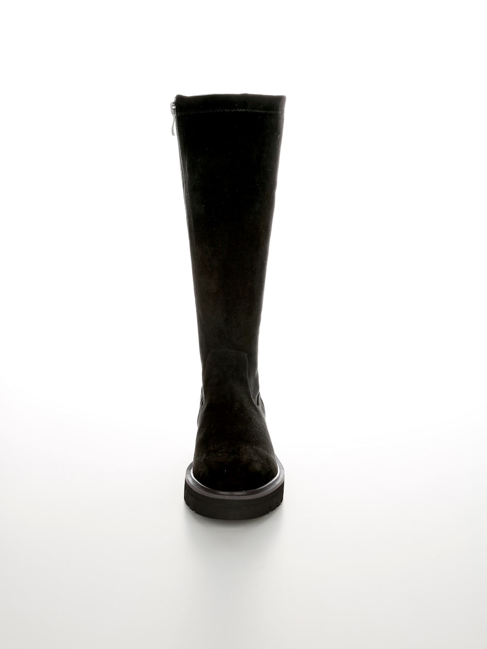 Vamos Stiefel in Velouroptik - Schwarz