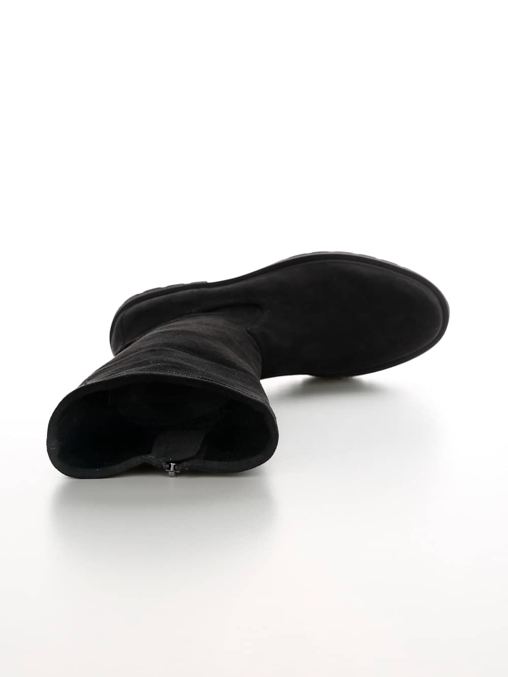Vamos Stiefel in Velouroptik - Schwarz