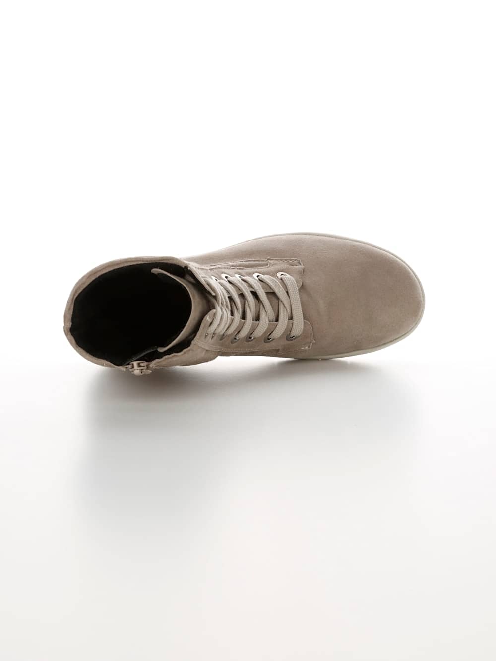 Vamos Schnurstiefelette mit Luftpolsterlaufsohle - Taupe