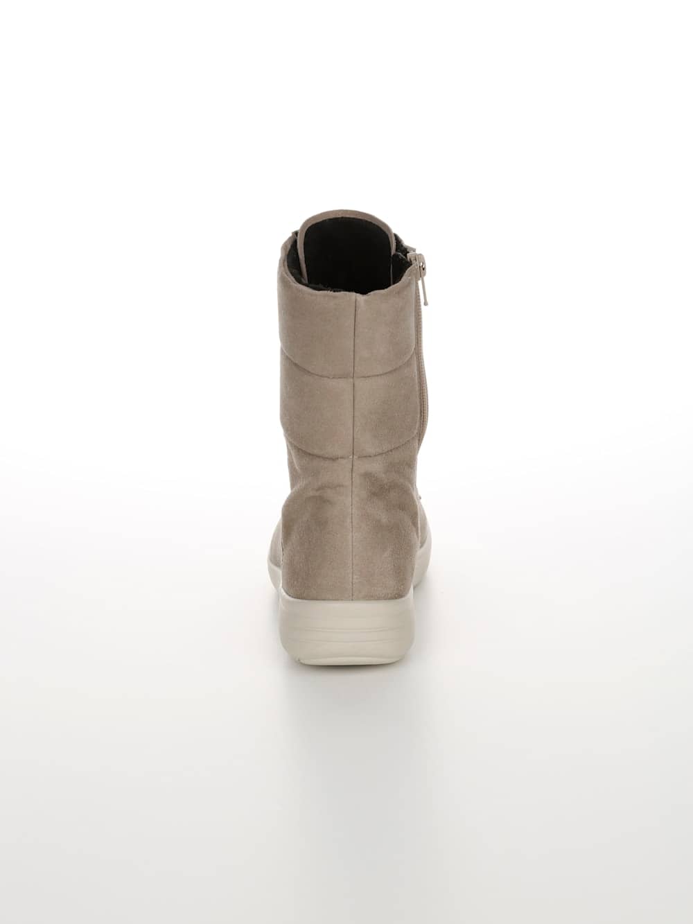 Vamos Schnurstiefelette mit Luftpolsterlaufsohle - Taupe