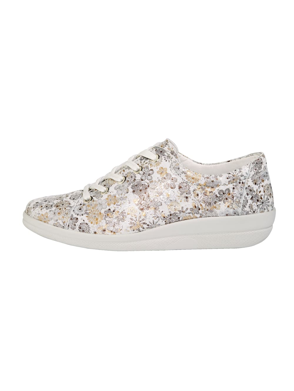 Vamos Schnurschuh in harmonischer Farbkombi - Beige
