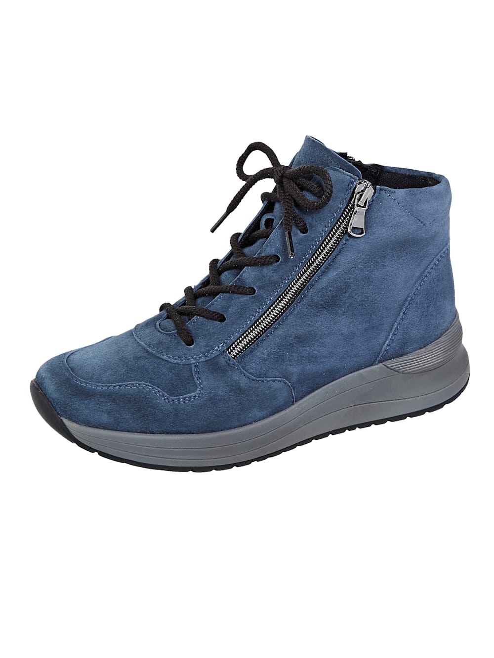 Vamos Schnurstiefelette mit Shock-Absorber - Blau
