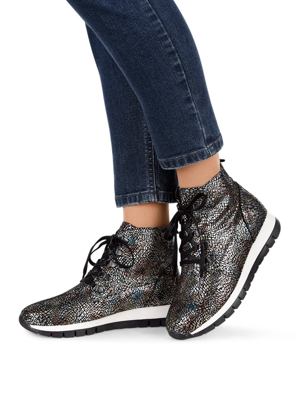 Vamos Stiefelette mit Schnellschnurung - Weib
