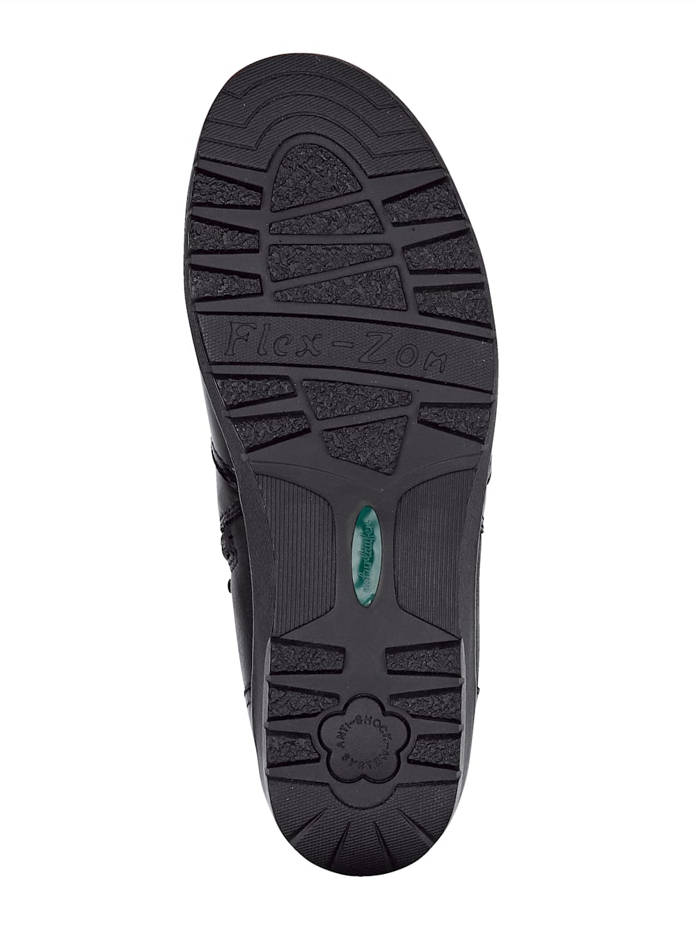 Vamos Stiefelette mit verstellbarer Schnalle - Schwarz