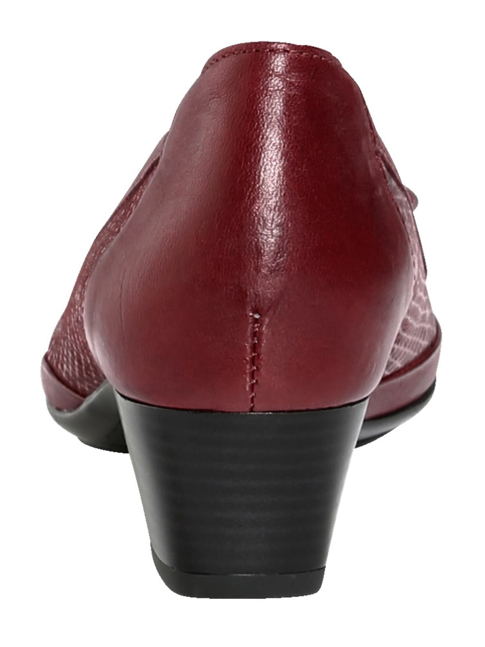 Vamos Pumps aus superflexiblem Leder - Bordeaux
