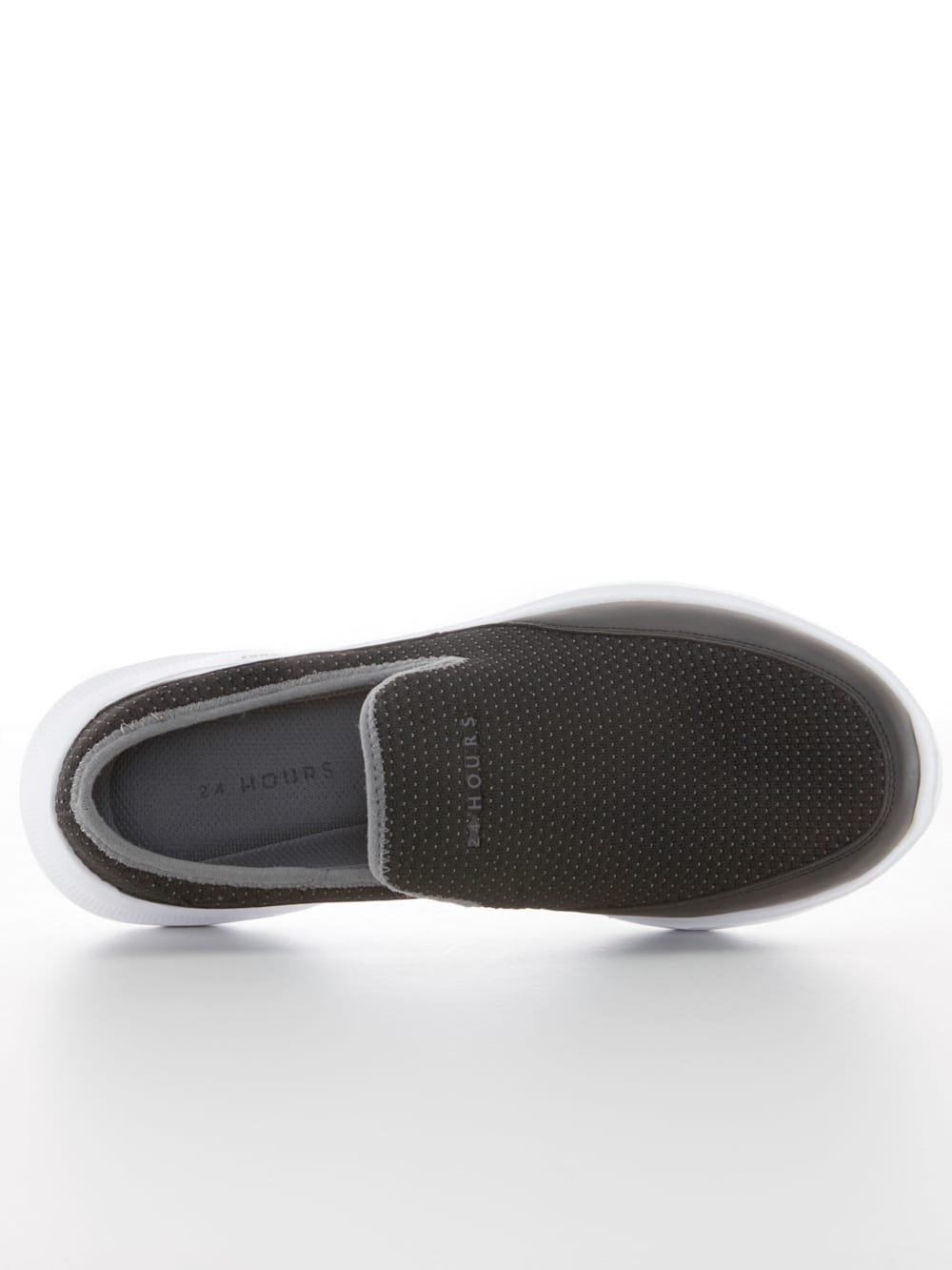 Vamos Slipper in Mesh-Optik - Schwarz