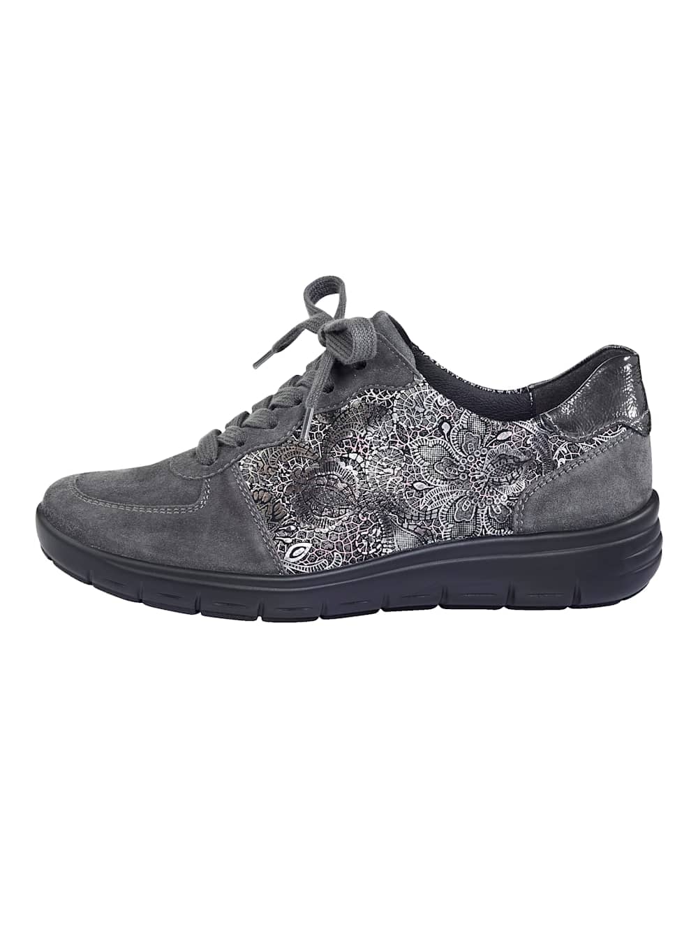 Vamos Schnurschuh mit Luftpolsterlaufsohle - Grau