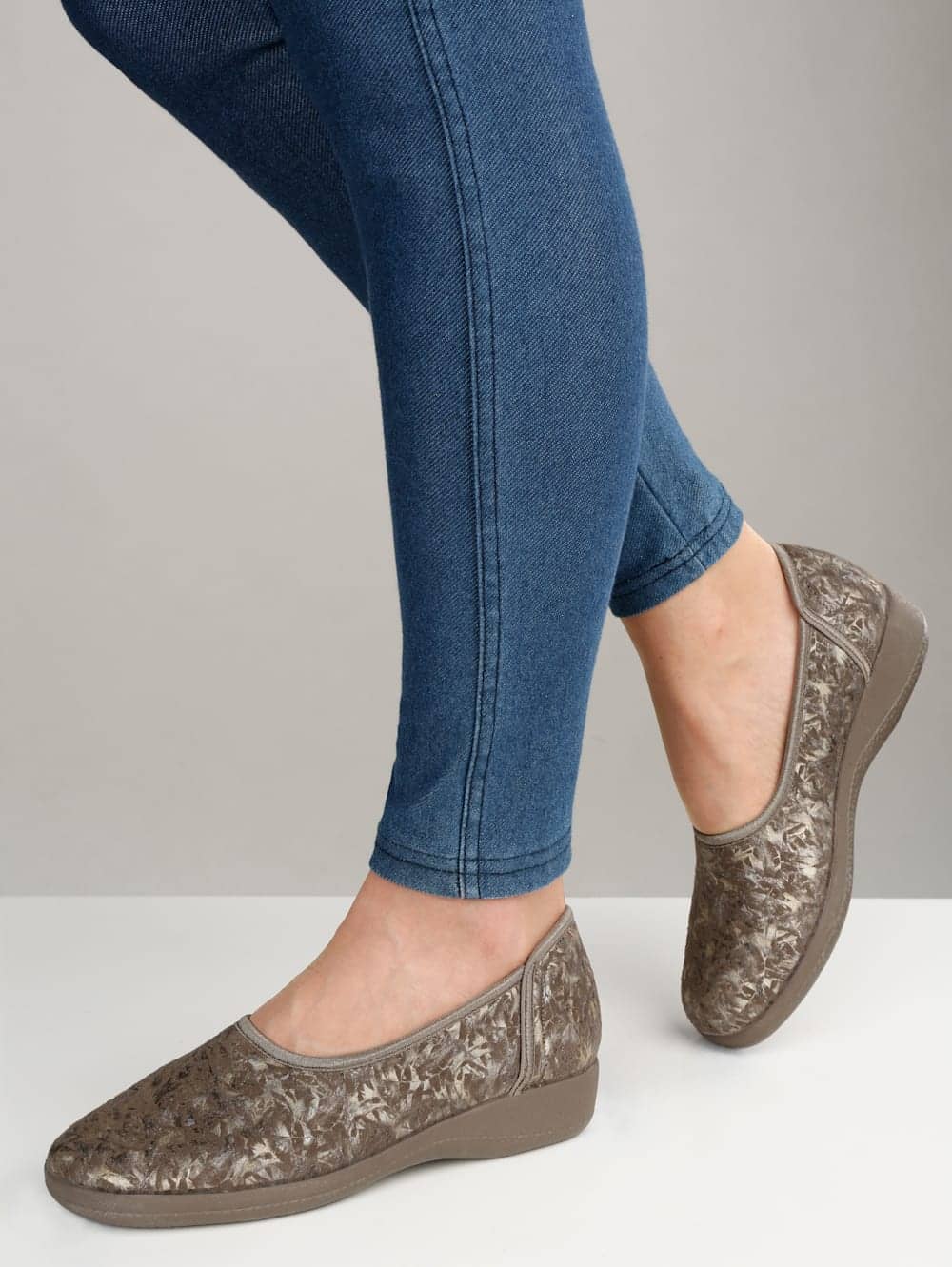 Vamos Slipper - Taupe