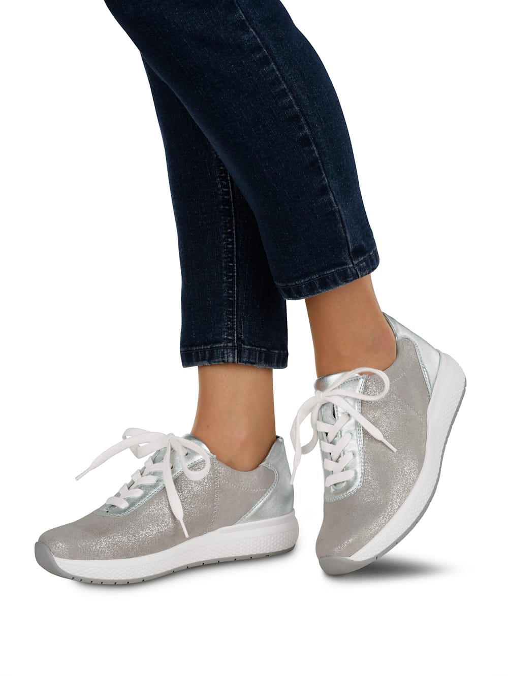 Vamos Sportschuh - Silberfarben