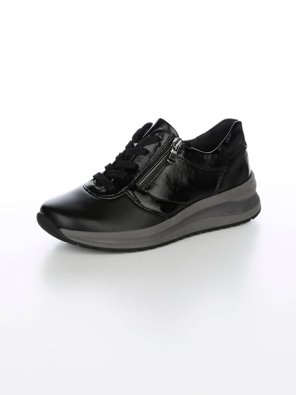 Vamos Schnurschuh mit Shock-Absorber - Schwarz