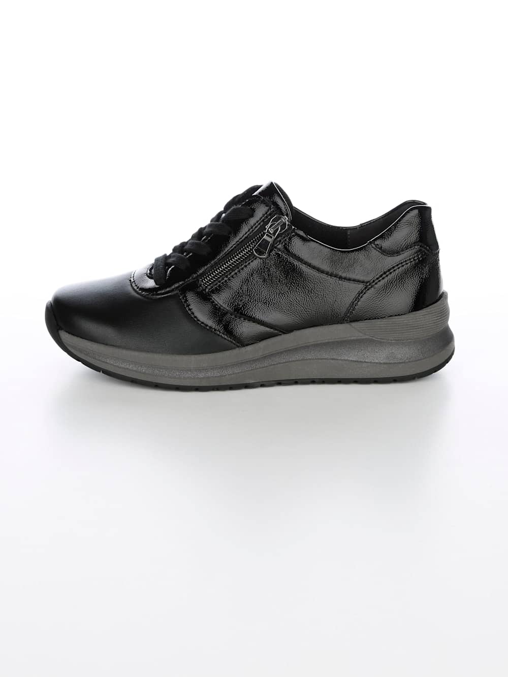 Vamos Schnurschuh mit Shock-Absorber - Schwarz