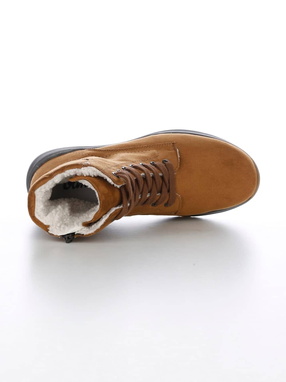 Vamos Schnurstiefelette mit Shock-Absorber - Cognac