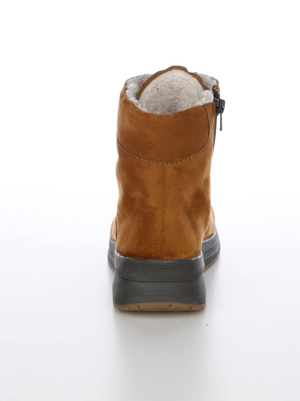 Vamos Schnurstiefelette mit Shock-Absorber - Cognac
