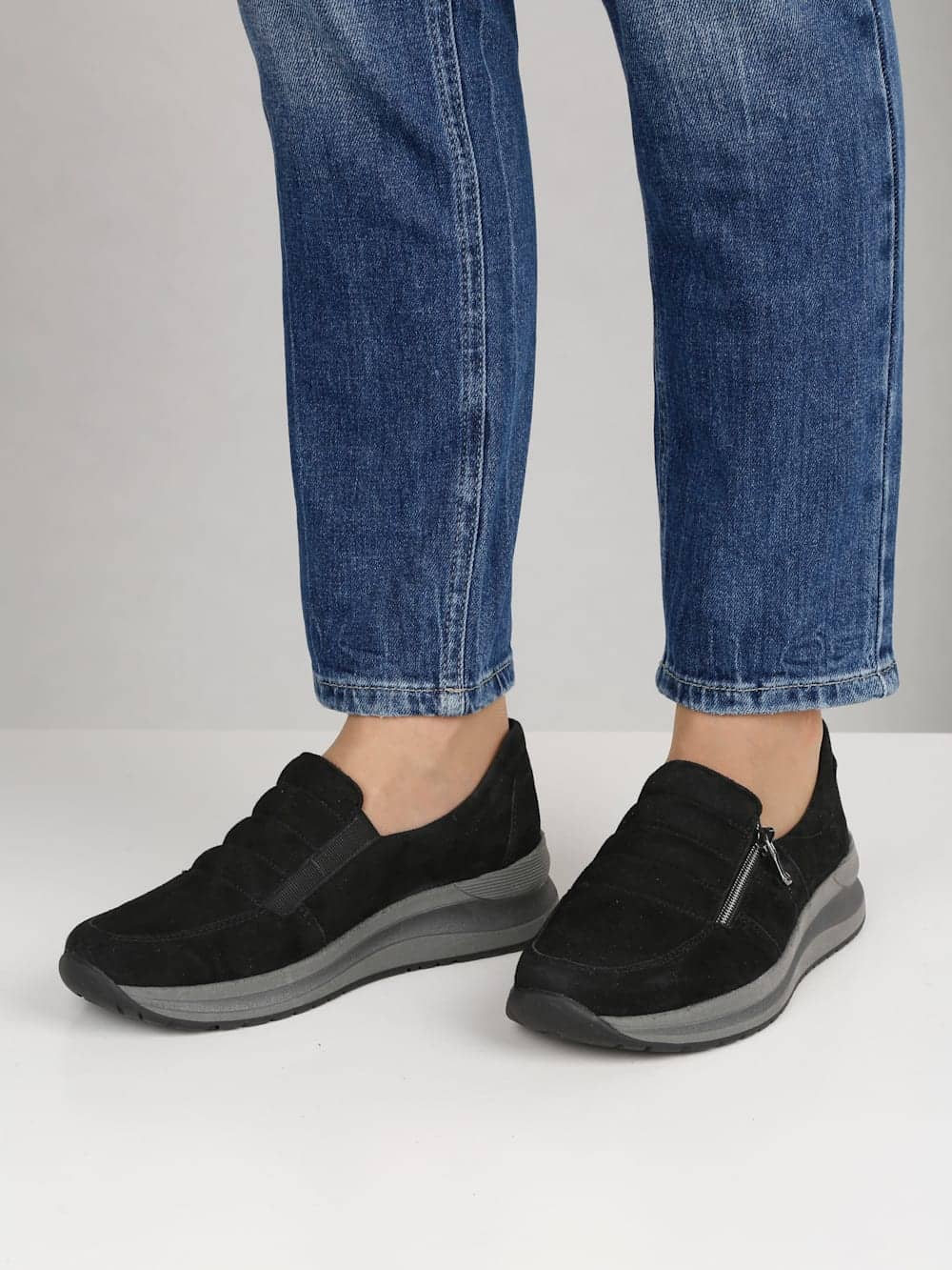 Vamos Slipper mit Shock-Absorber - Schwarz