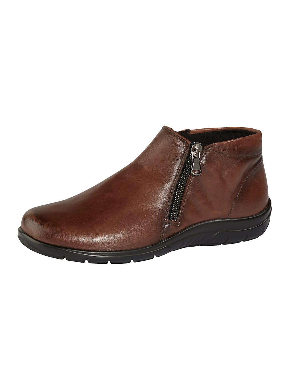 Vamos Stiefelette in klassischer Optik - Cognac