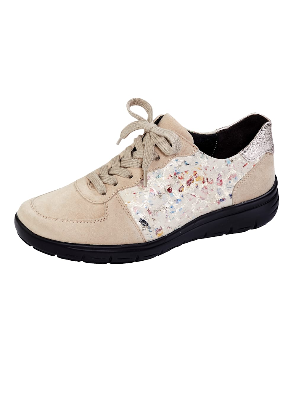 Vamos Schnurschuh mit Luftpolsterlaufsohle - Beige