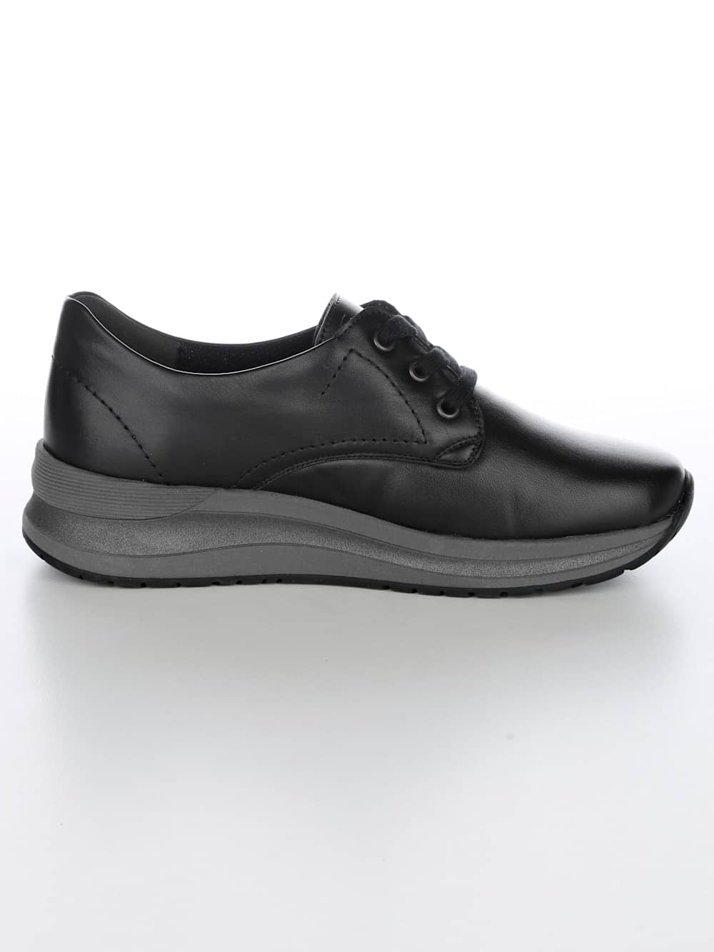 Vamos Schnurschuh mit Shock-Absorber - Nachtschwarz