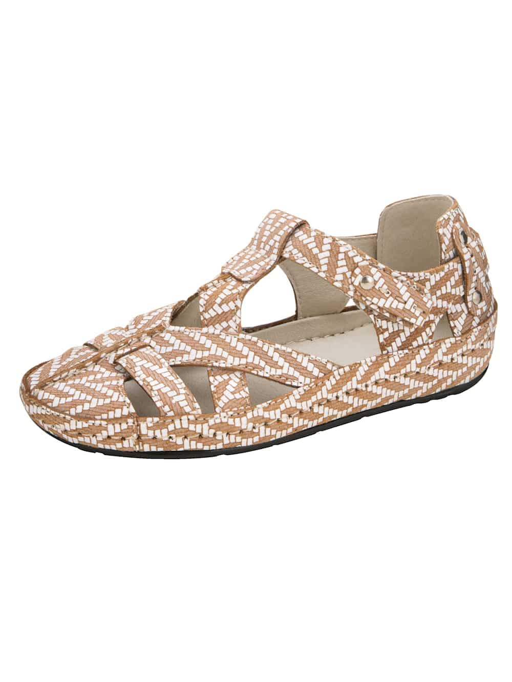 Vamos Klettslipper mit flexibler Laufsohle - Hellbraun