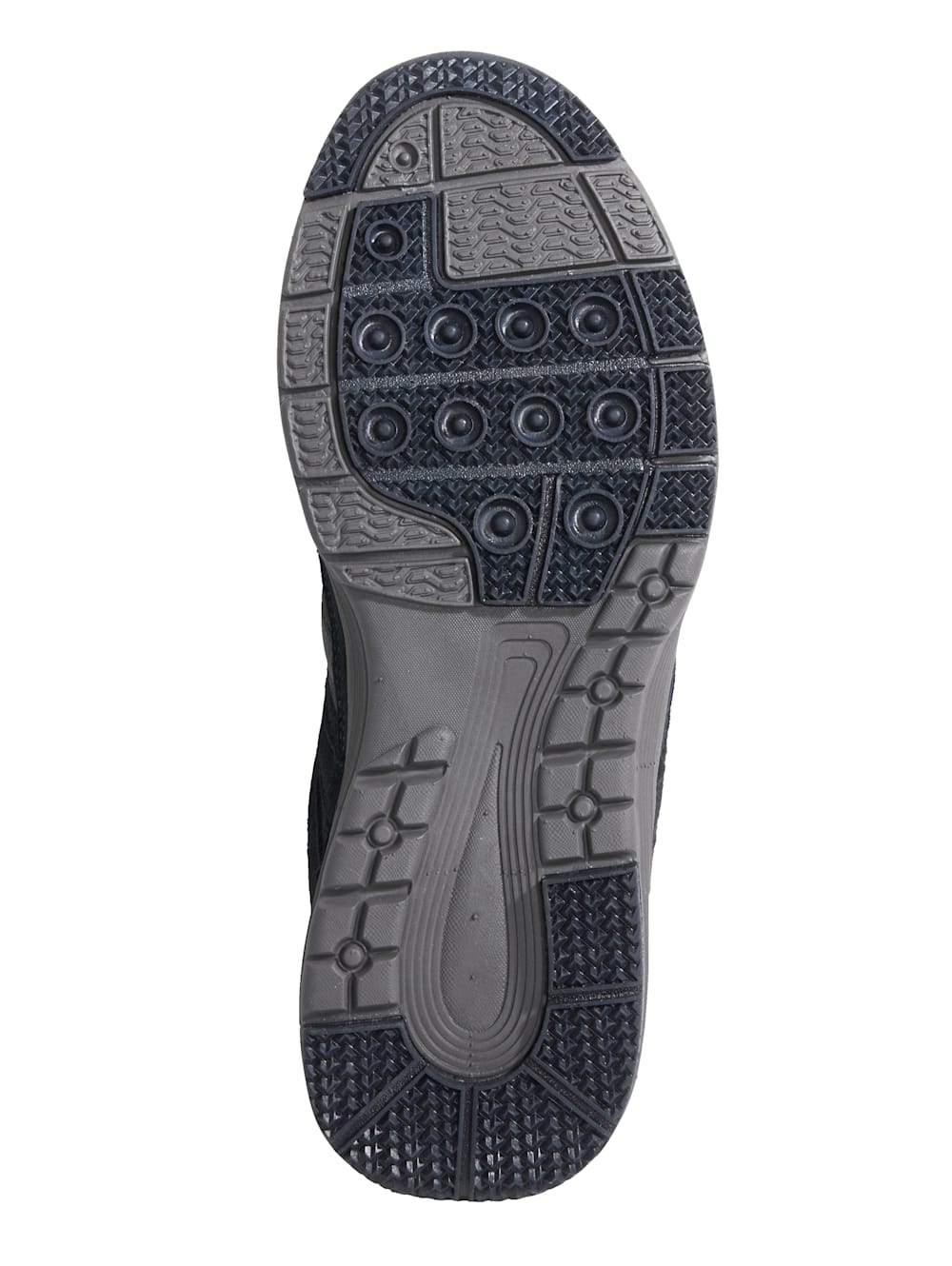 Vamos Sneaker mit weichem Veloursleder - Grau