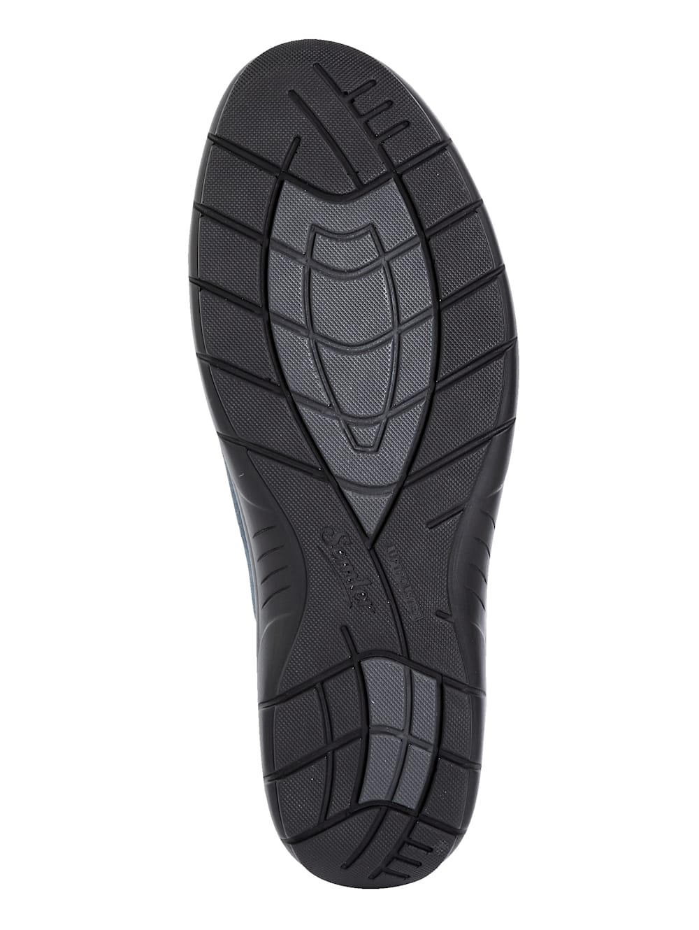 Vamos Schnurschuh aus hochwertigem Veloursleder - Blau