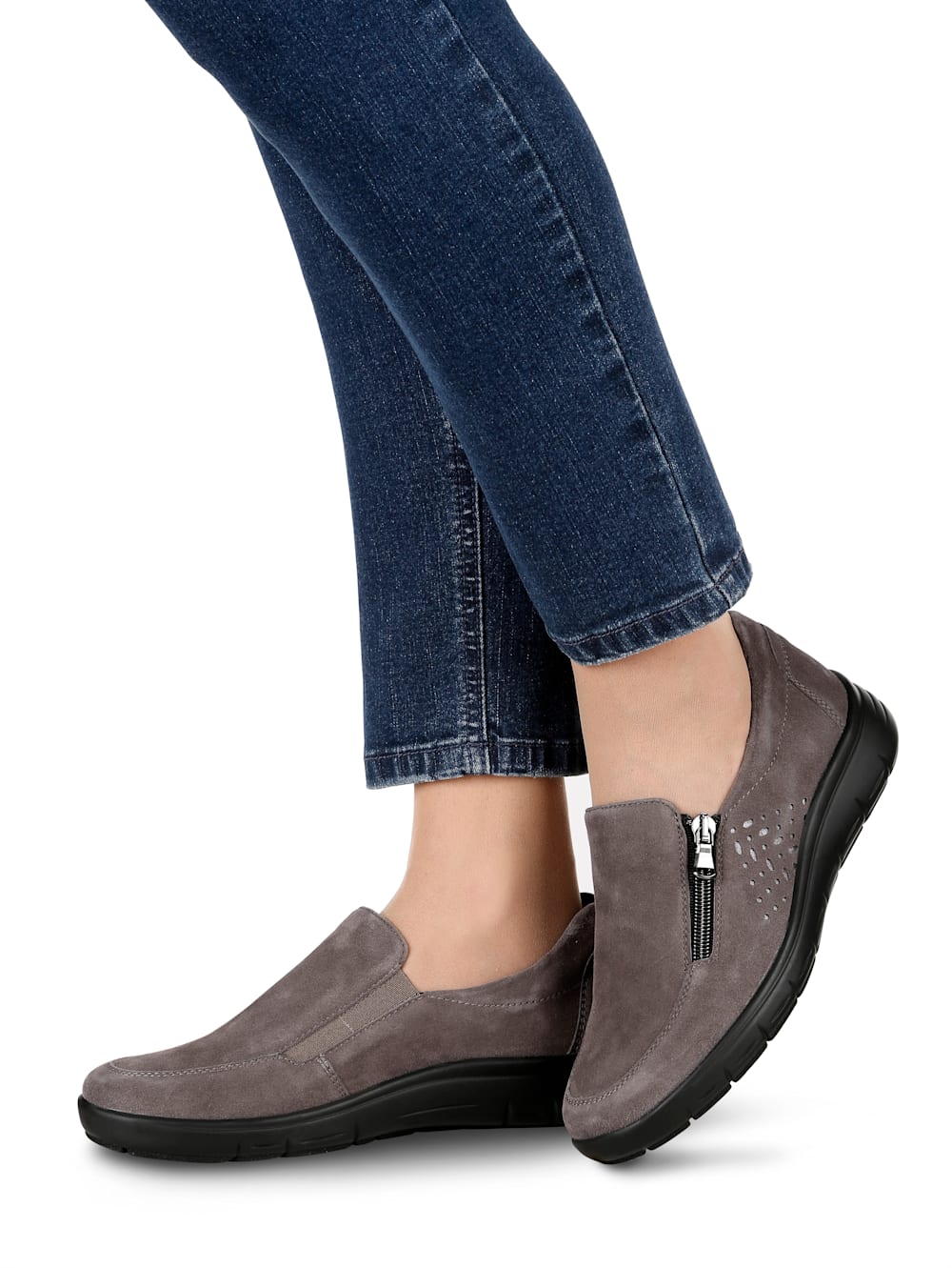 Vamos Slipper mit Shock-Absorber - Taupe