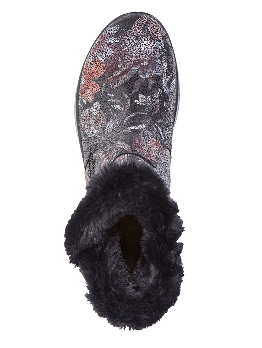 Vamos Stiefelette in floraler Optik - Multicolor