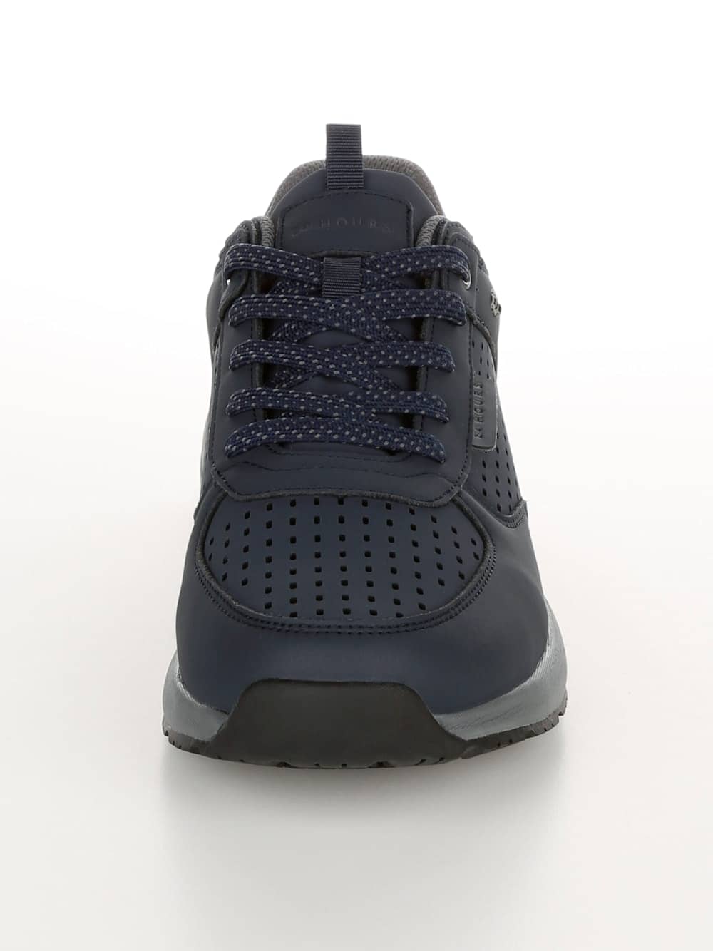 Vamos Sneaker mit sommerlicher Perforation - Marineblau