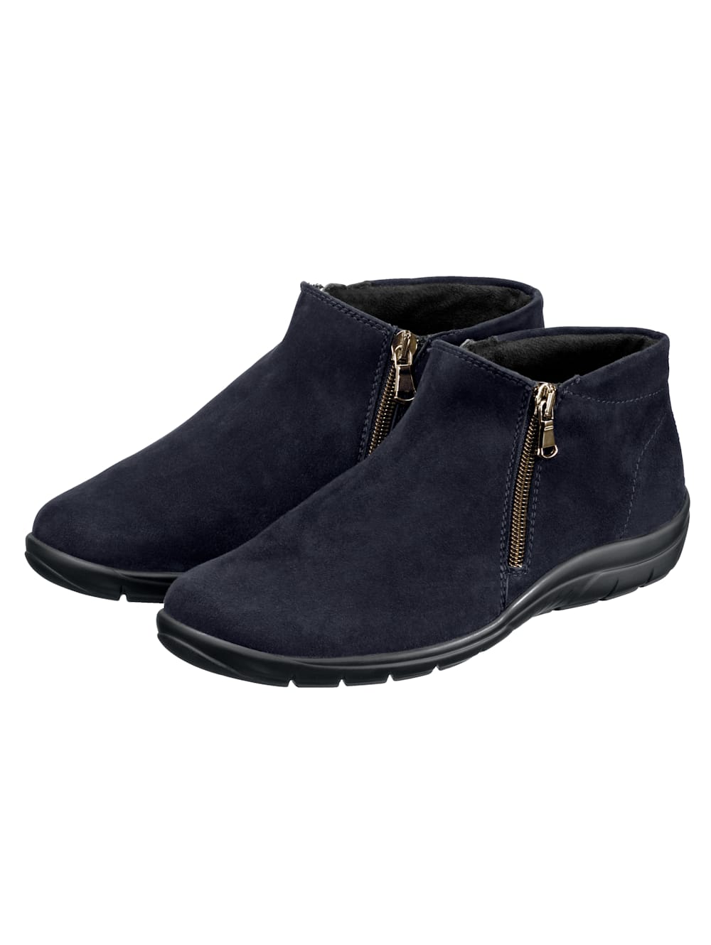 Vamos Stiefelette in klassischer Optik - Blau