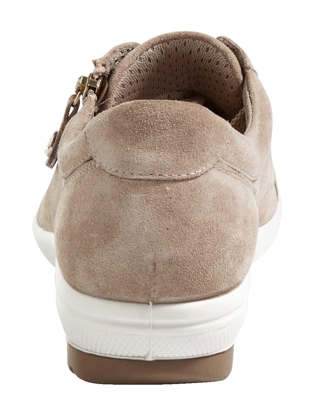 Vamos Schnurschuhe mit zusatzlichem Reibverschlus - Taupe
