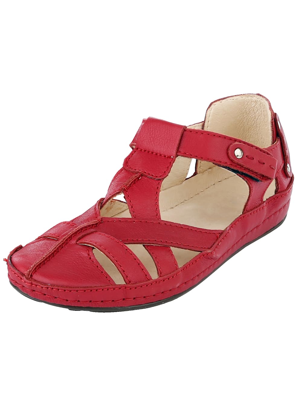 Vamos Klettslipper mit flexibler Laufsohle - Rot