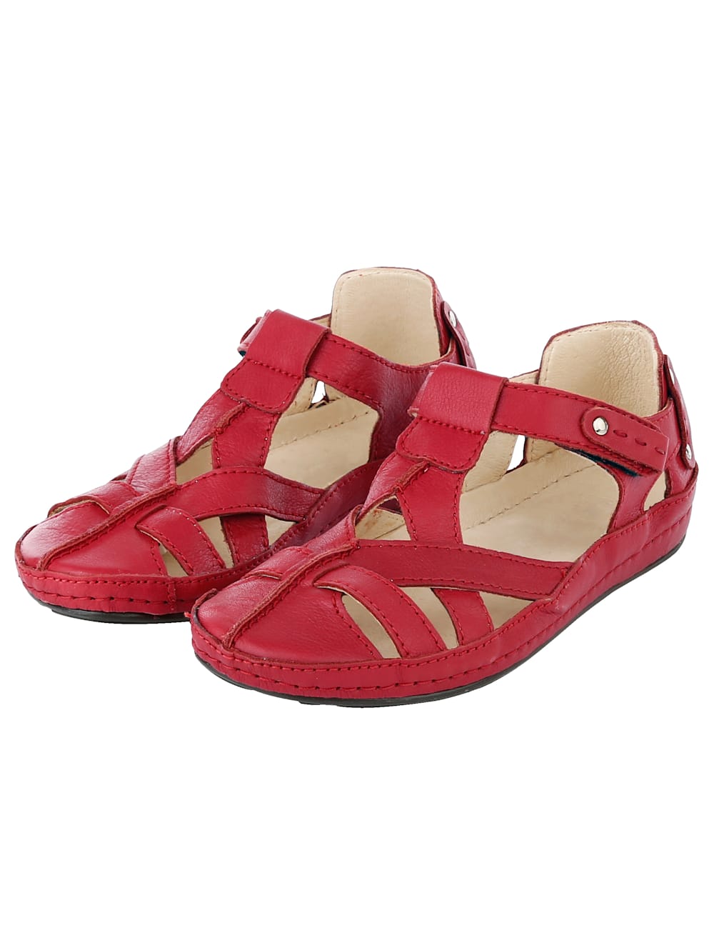 Vamos Klettslipper mit flexibler Laufsohle - Rot