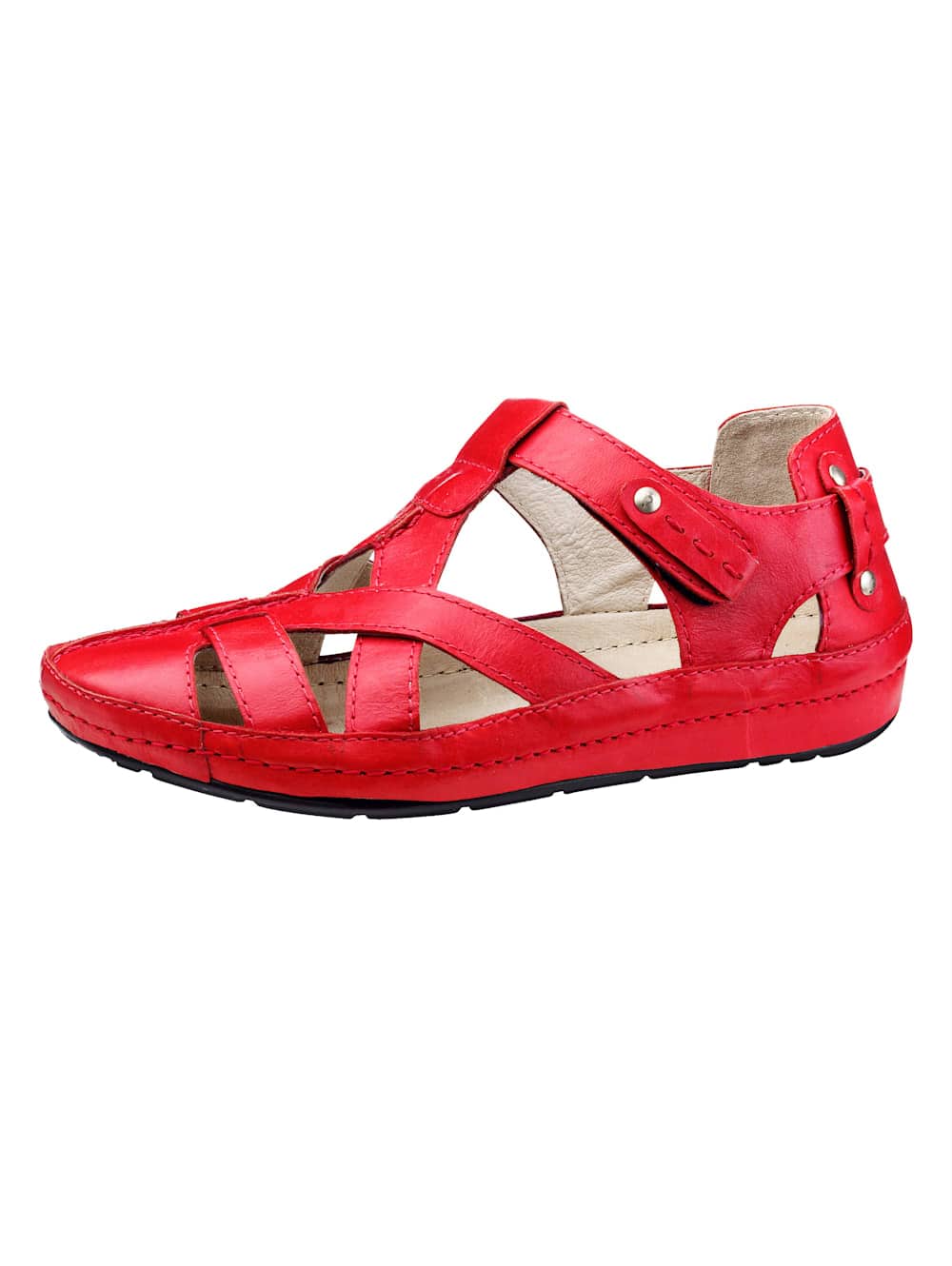 Vamos Klettslipper mit flexibler Laufsohle - Rot