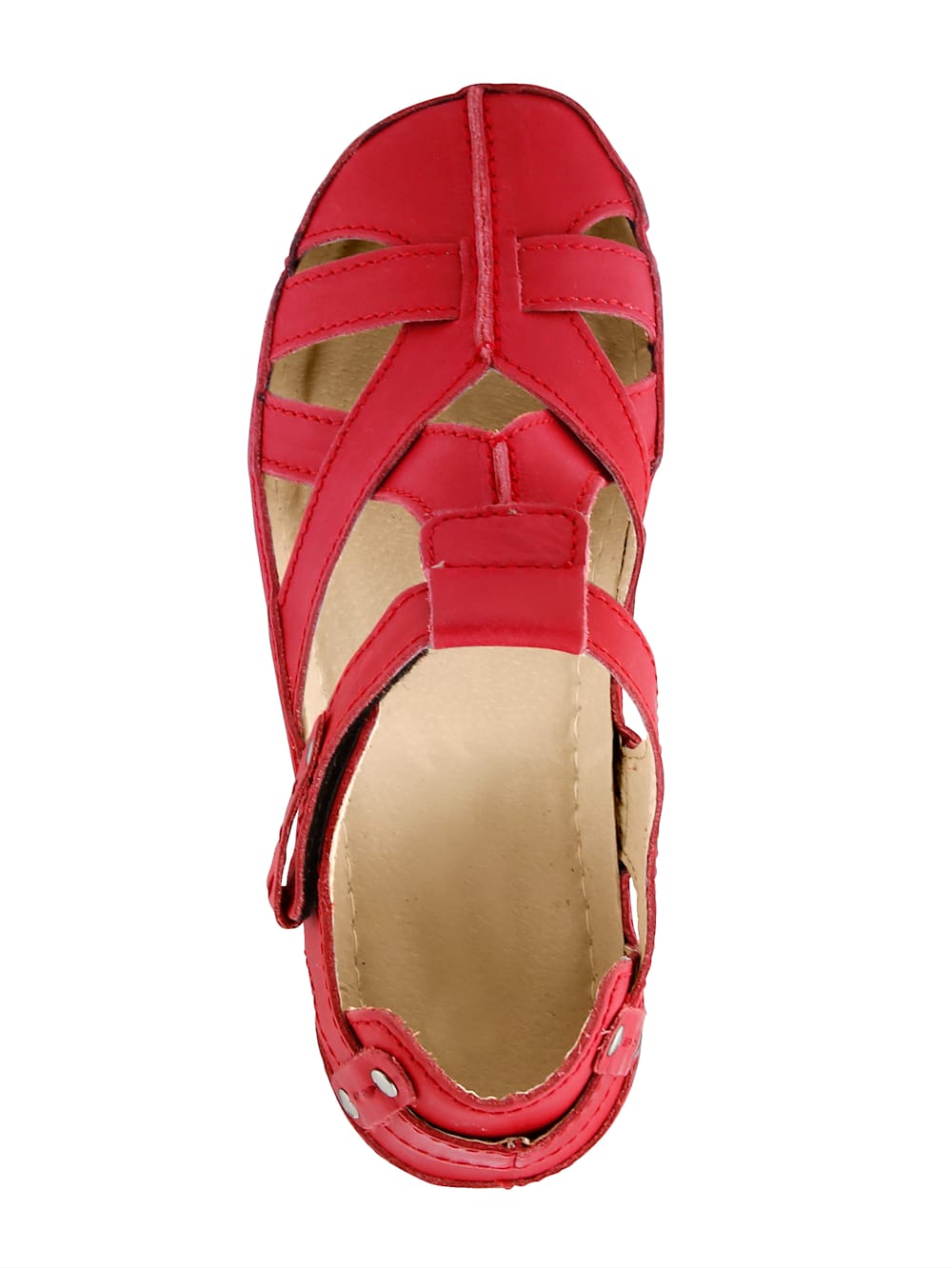 Vamos Klettslipper mit flexibler Laufsohle - Rot