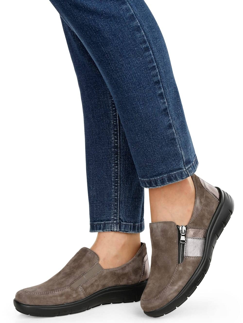 Vamos Slipper mit Shock-Absorber - Braun