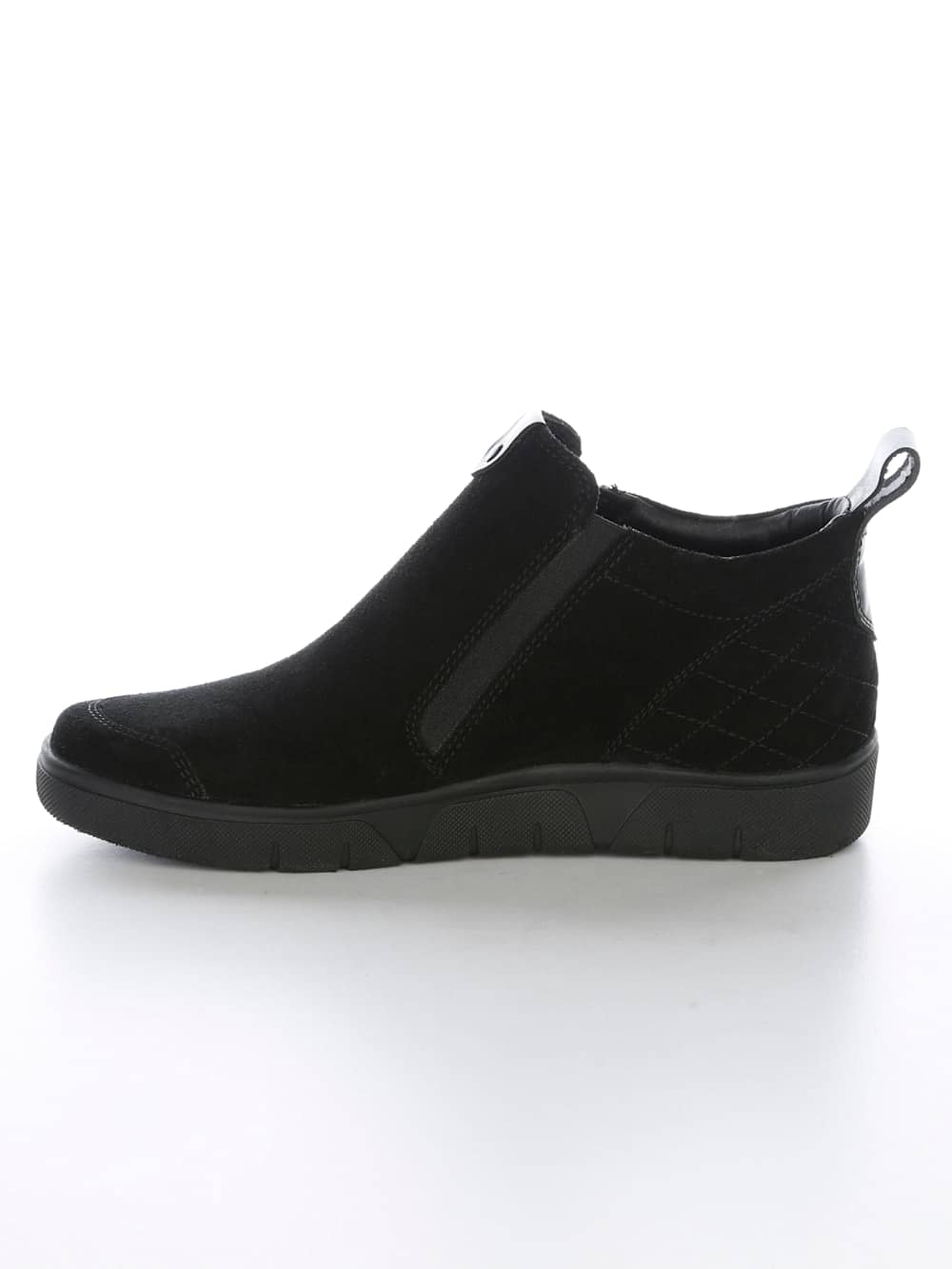 Vamos Stiefelette mit Reibverschlussen - Schwarz
