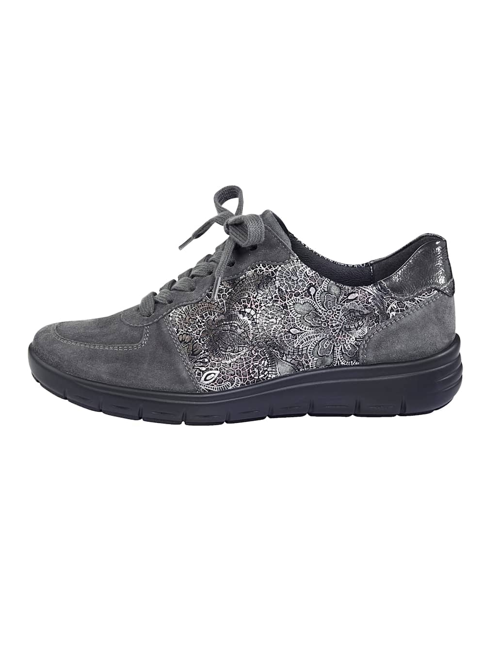 Vamos Schnurschuh mit Luftpolsterlaufsohle - Grau