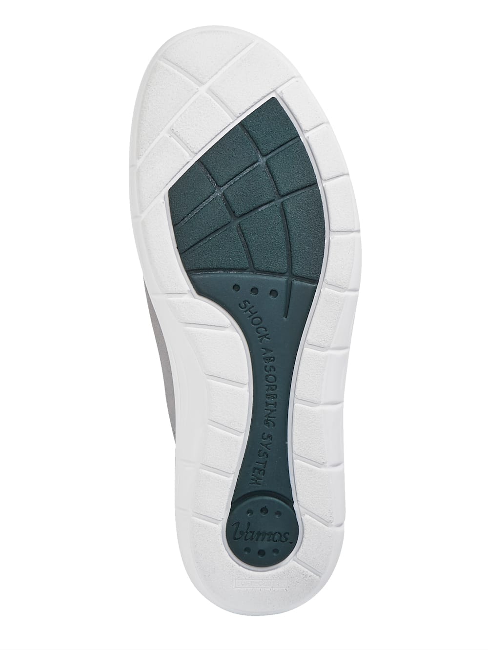 Vamos Schnurschuh mit Luftpolsterlaufsohle - Silberfarben