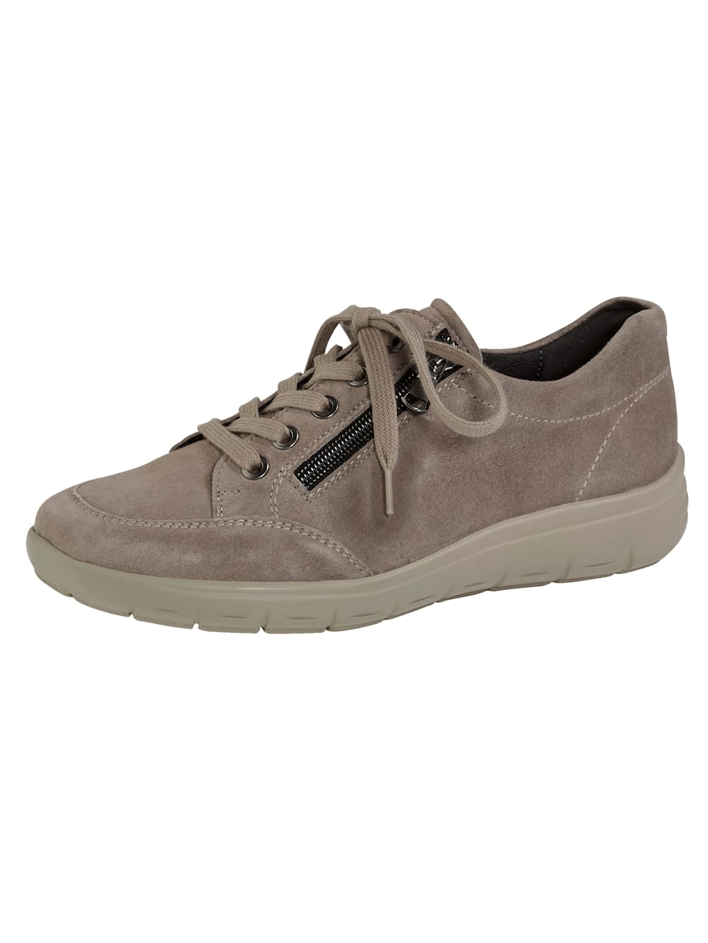 Vamos Schnurschuh mit Shock-Absorber - Taupe