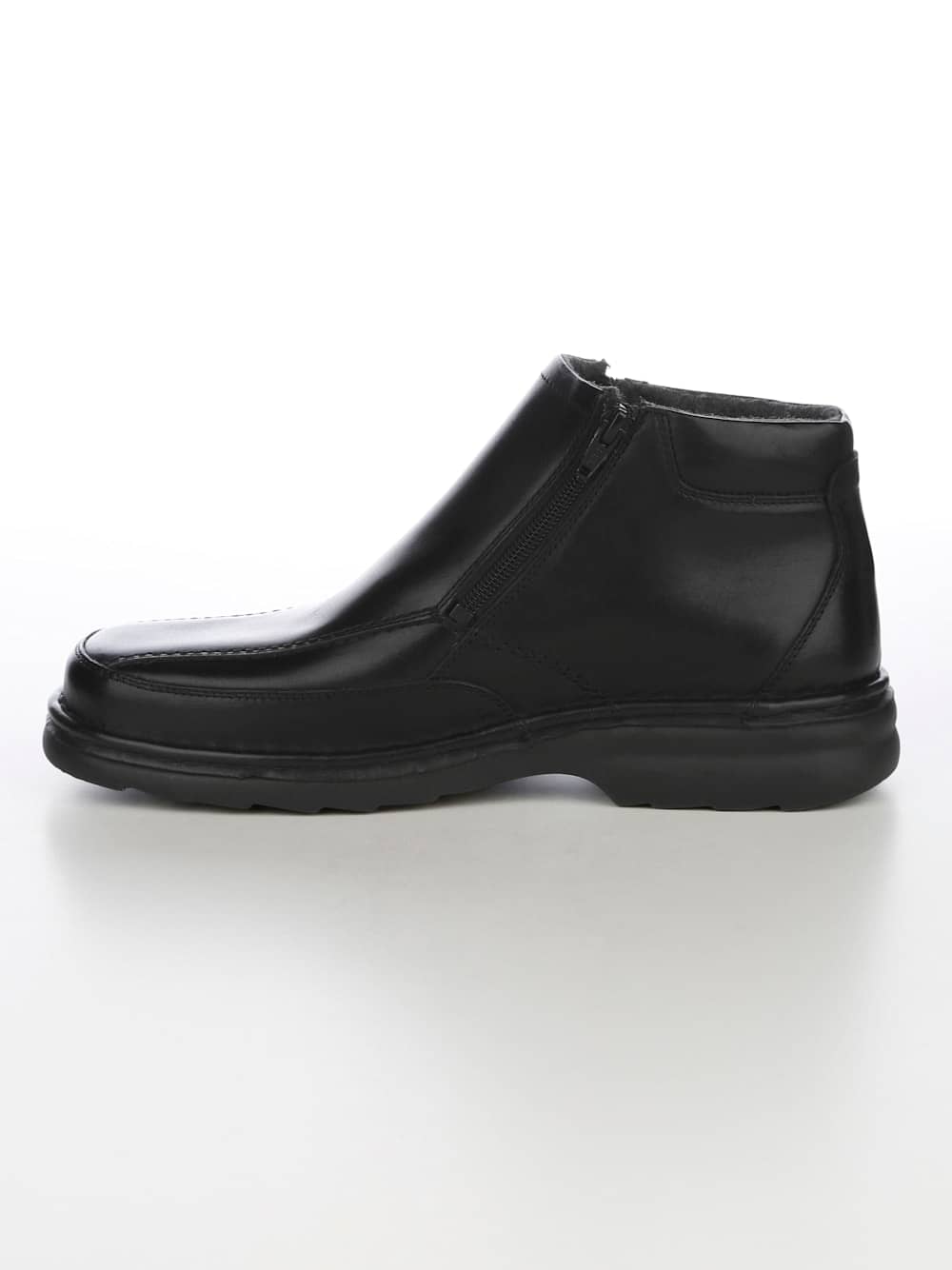 Vamos Stiefelette mit seitlichen Reibverschlussen - Schwarz