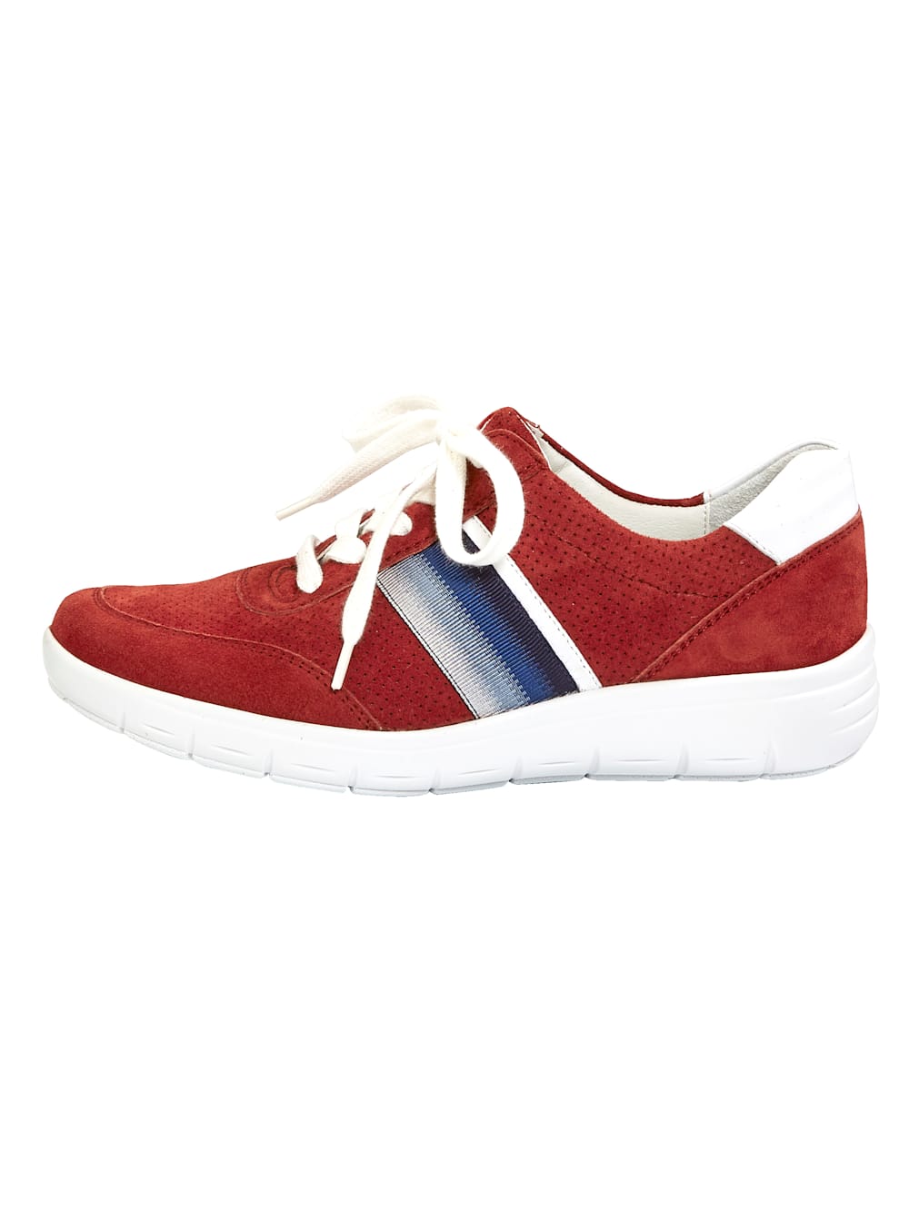 Vamos Schnurschuh mit Luftpolsterlaufsohle - Rot