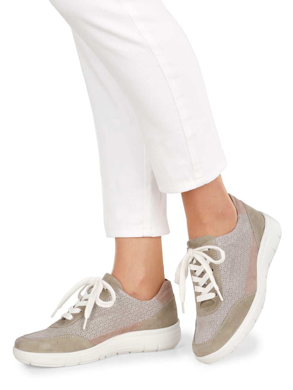 Vamos Schnurschuh mit Shock-Absorber - Grau