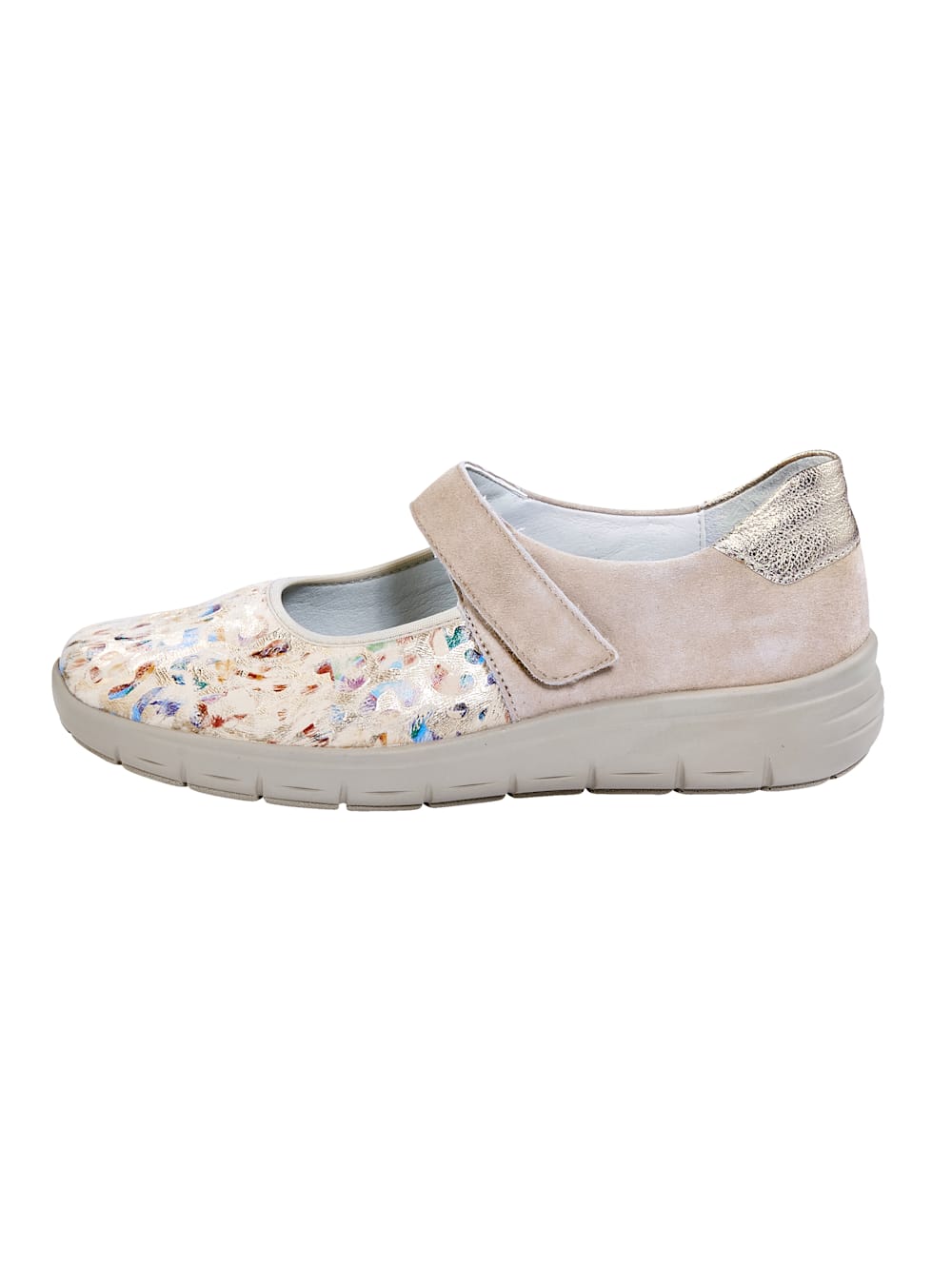 Vamos Klettslipper mit Luftpolsterlaufsohle - Beige