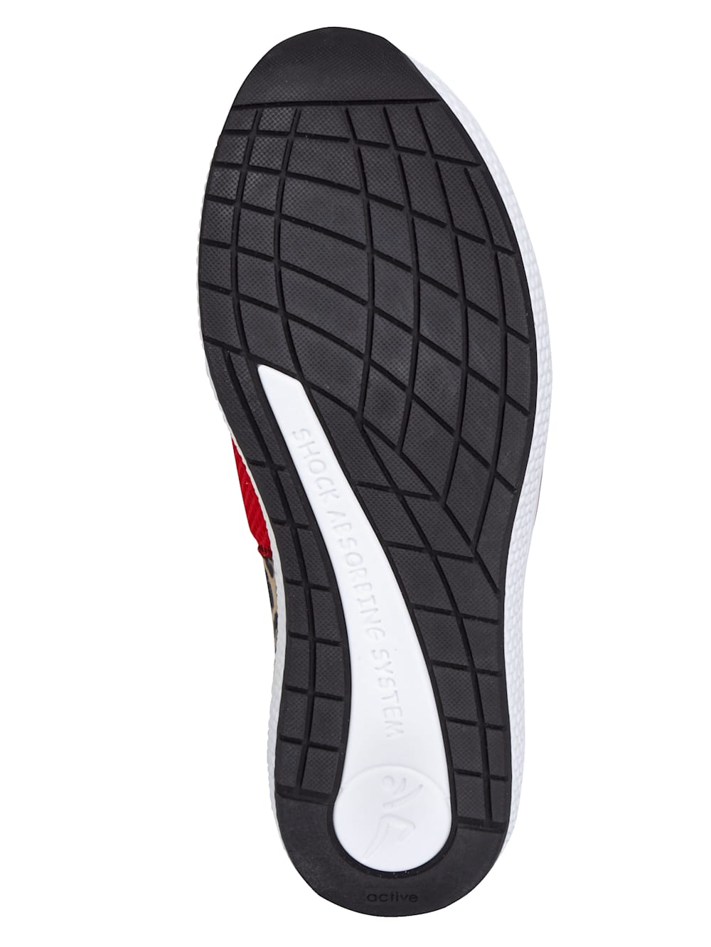 Vamos Sportschuh mit Shock-Absorber - Rot