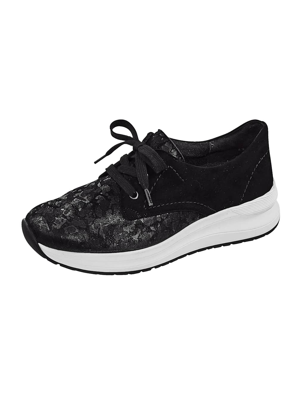 Vamos Schnurschuh - Schwarz
