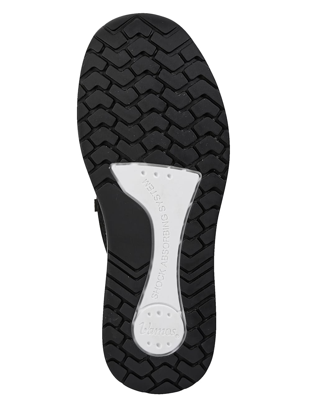 Vamos Schnurschuh - Schwarz