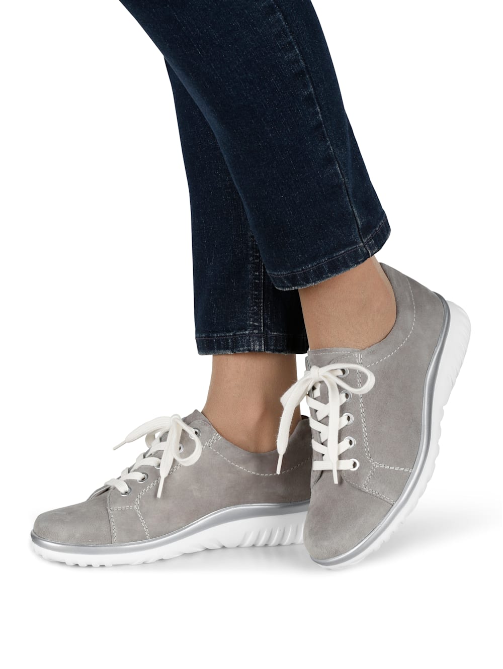 Vamos Schnurschuh - Grau